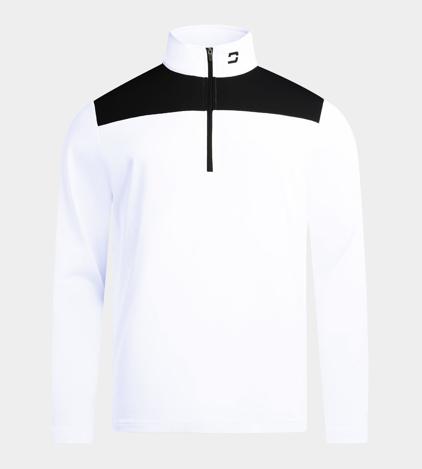TWO-TONE MIDLAYER - WHITE