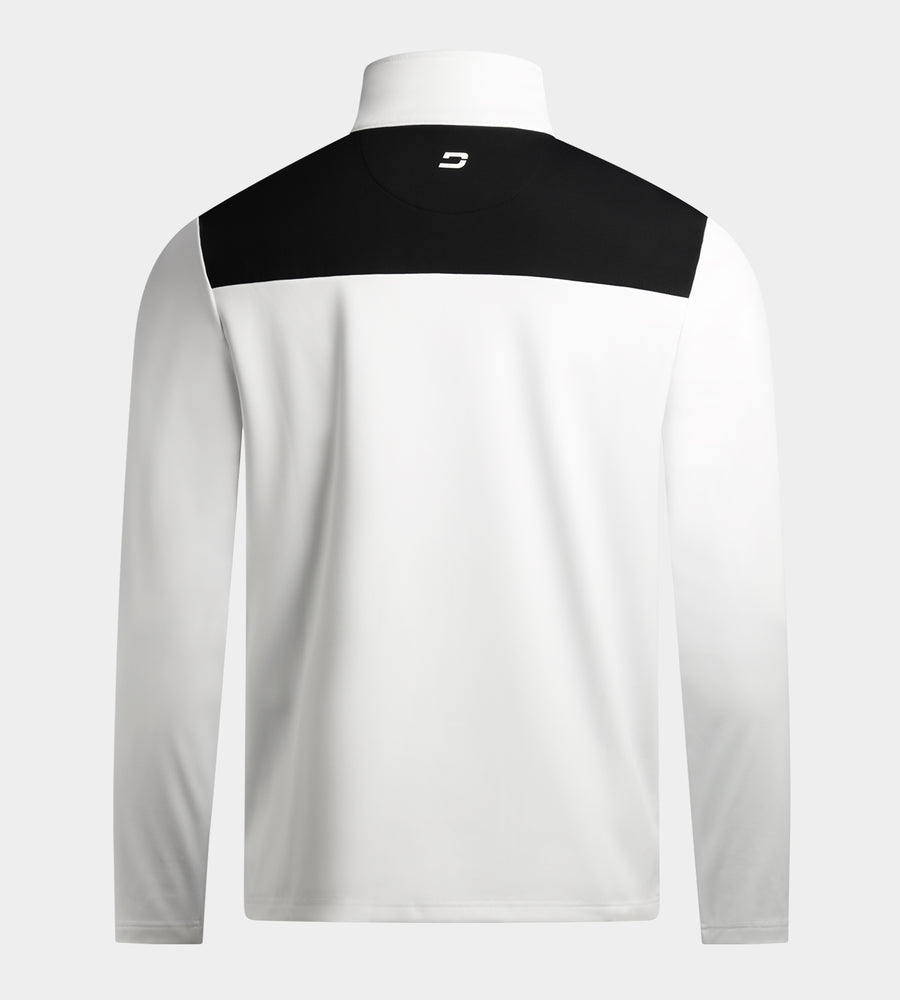 TWO-TONE MIDLAYER - WHITE