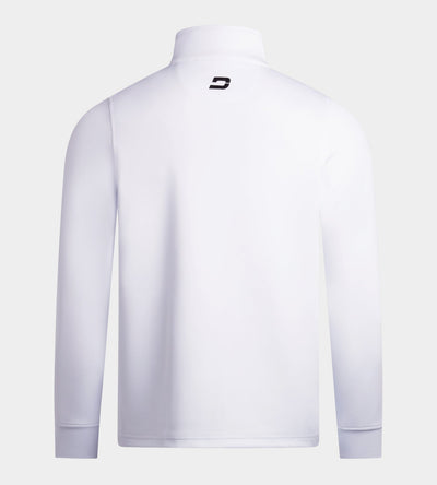 MEN'S ULTRA BLEND GOLF MIDLAYER 1/4 ZIP - BLANC