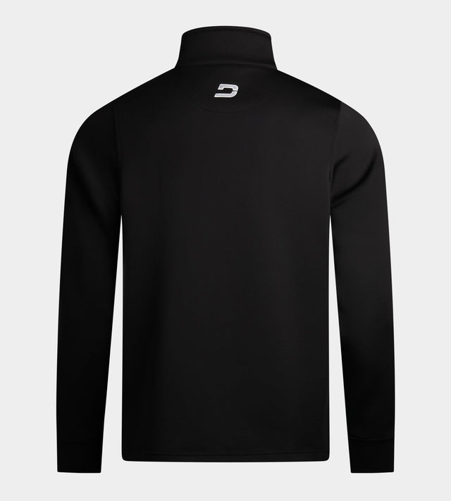 MEN'S ULTRA BLEND GOLF MIDLAYER 1/4 ZIP - NEGRO
