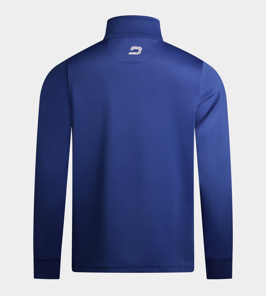 MEN'S ULTRA BLEND GOLF MIDLAYER 1/4 ZIP - BLUE