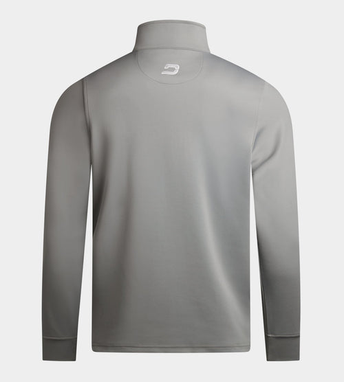 Men's Ultra Blend Golf Midlayer 1/4 Zip in Light Grey | Golf Mid