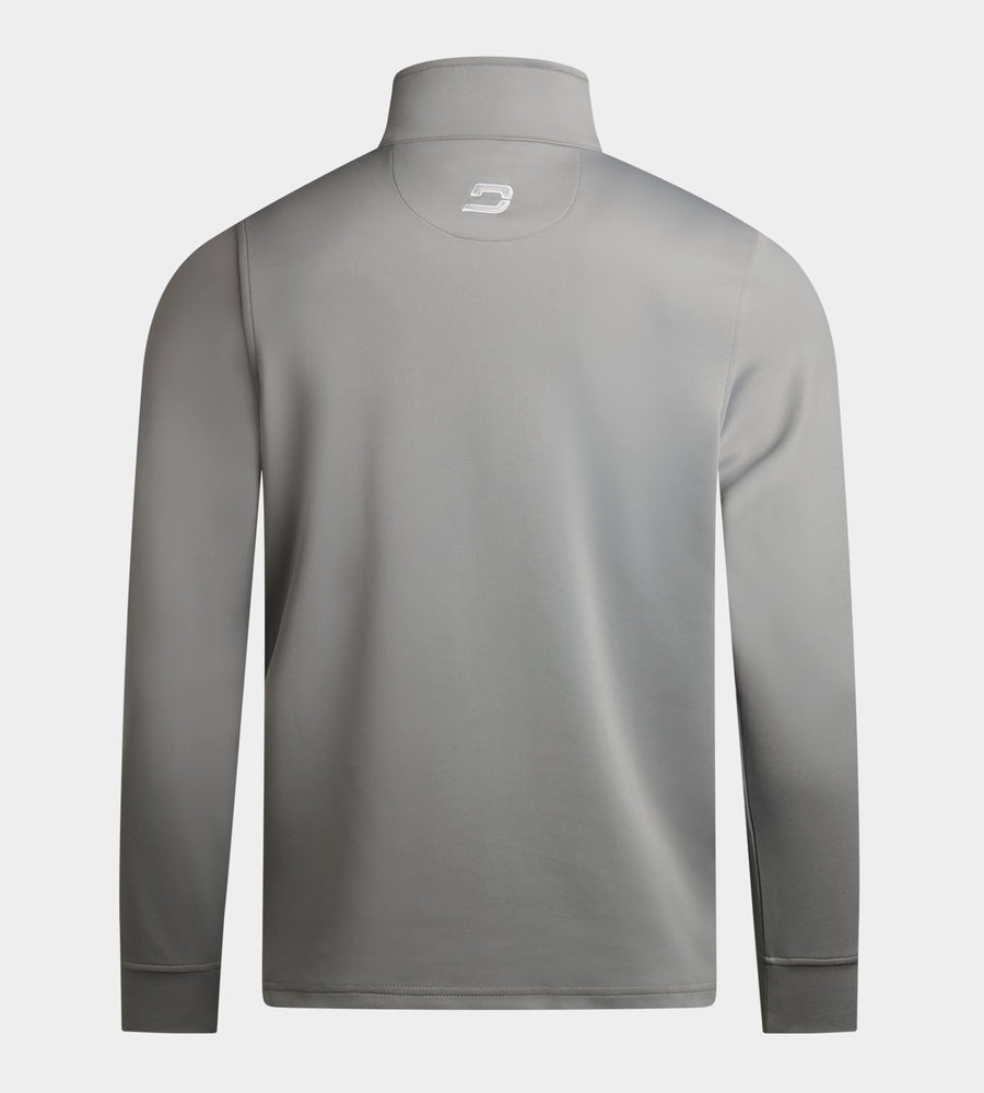 MEN'S ULTRA BLEND GOLF MIDLAYER 1/4 ZIP - HELLGRAU