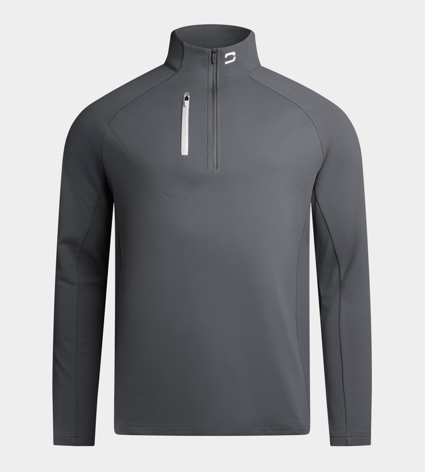 ULTRA BLEND 3.0 1/4 ZIP - CARBONE