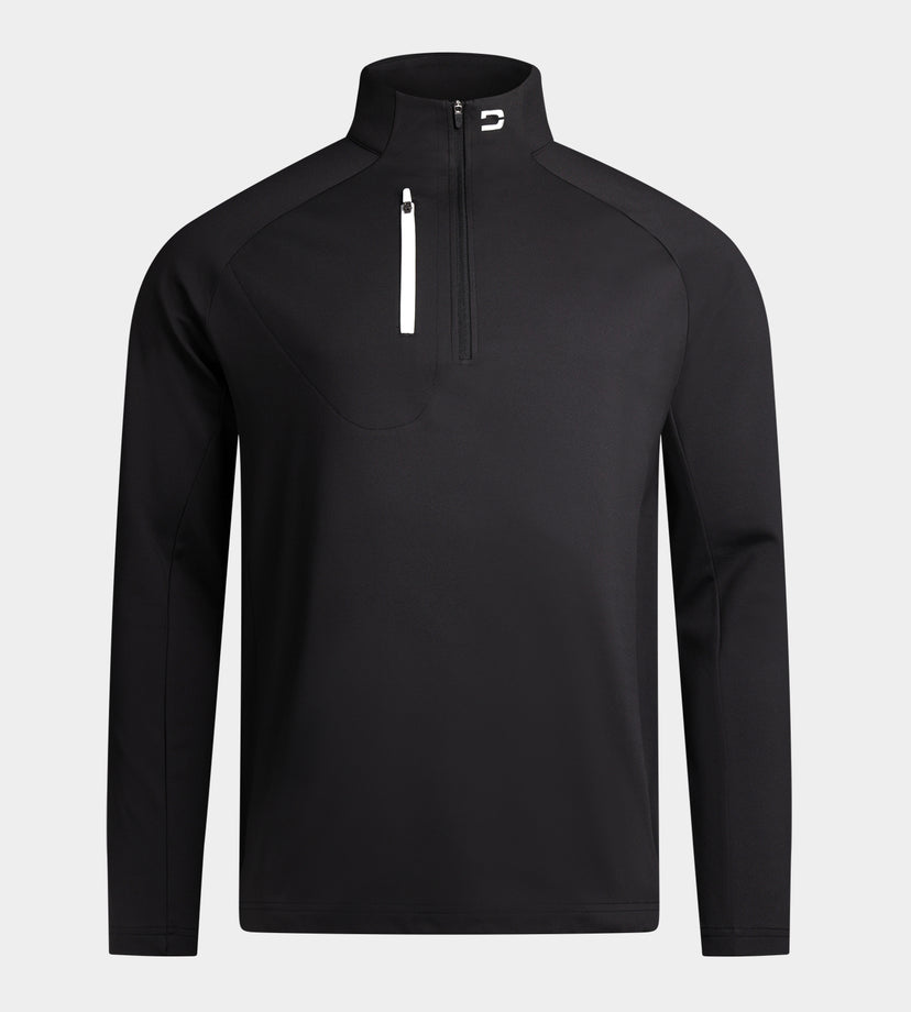 ULTRA BLEND 3.0 1/4 ZIP - NERO