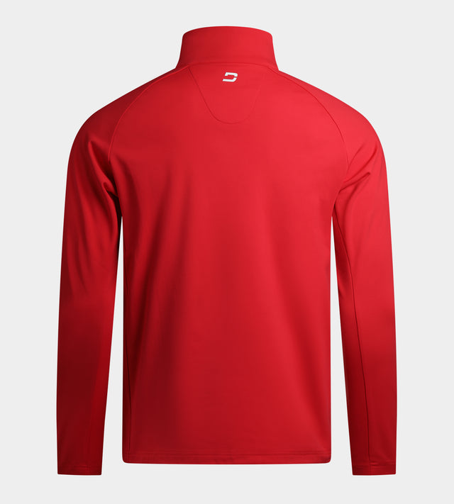 ULTRA BLEND 3.0 1/4 ZIP - ROSSO