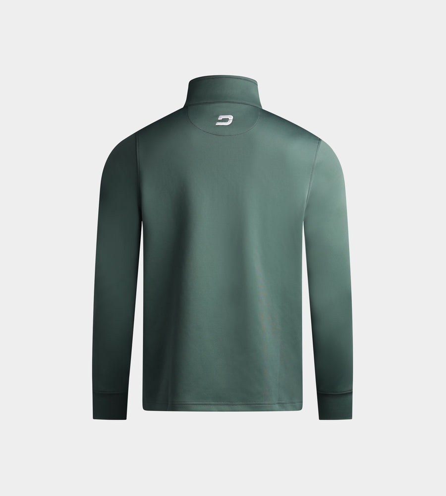 KIDS ULTRA BLEND 1/4 ZIP - SALVIA