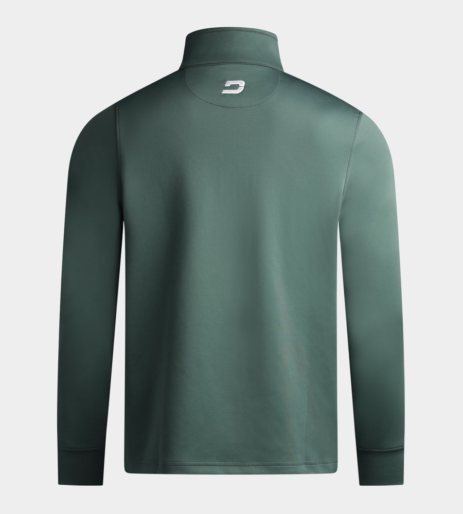 MEN'S ULTRA BLEND GOLF MIDLAYER 1/4 ZIP - SAGE