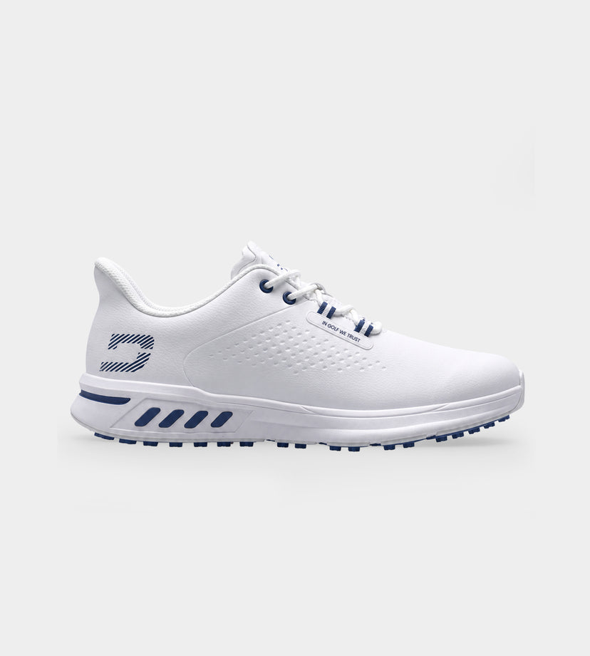 VERGE GOLF SHOES - WHITE/ NAVY