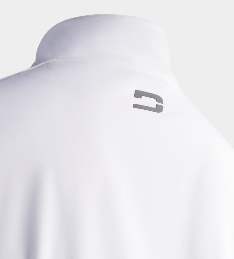 Vapor Jacket 2.0 in White | Men's Golf Stylish Jackets | Druids