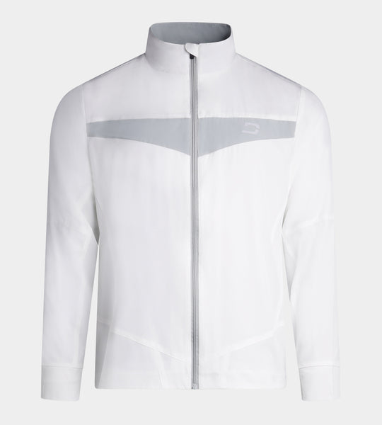 Vapor Jacket 2.0 in White | Men's Golf Stylish Jackets | Druids