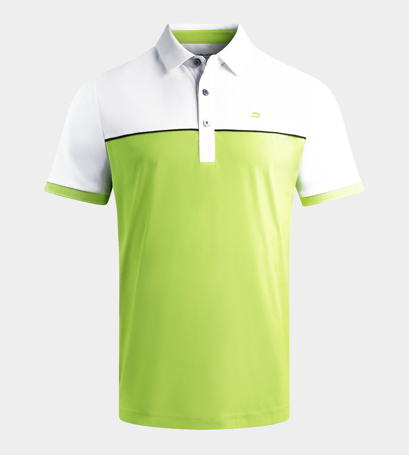 VENTO POLO - WHITE/ LIME