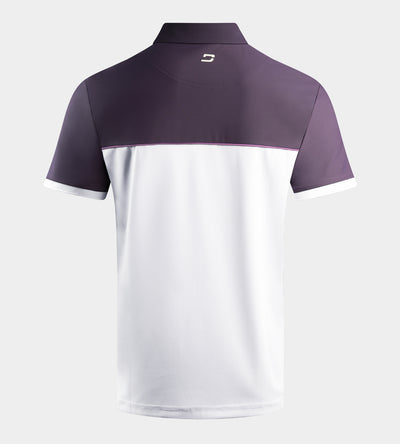 VENTO POLO - PURPLE/ WHITE