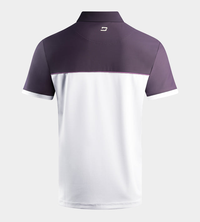 VENTO POLO - PURPLE/ WHITE