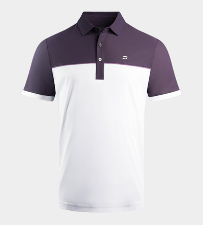 VENTO POLO - PURPLE/ WHITE