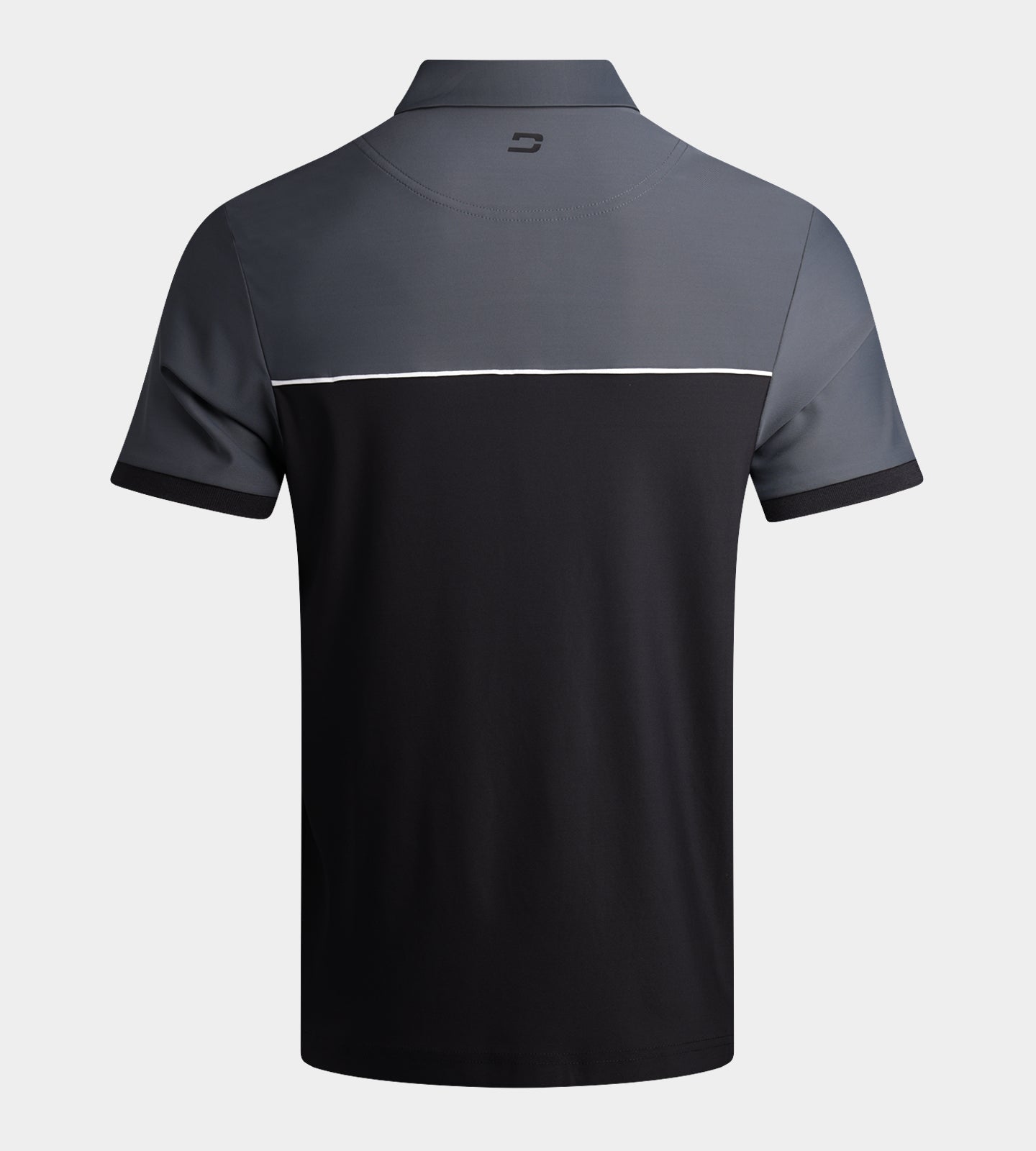 VENTO POLO - CHARCOAL/ BLACK