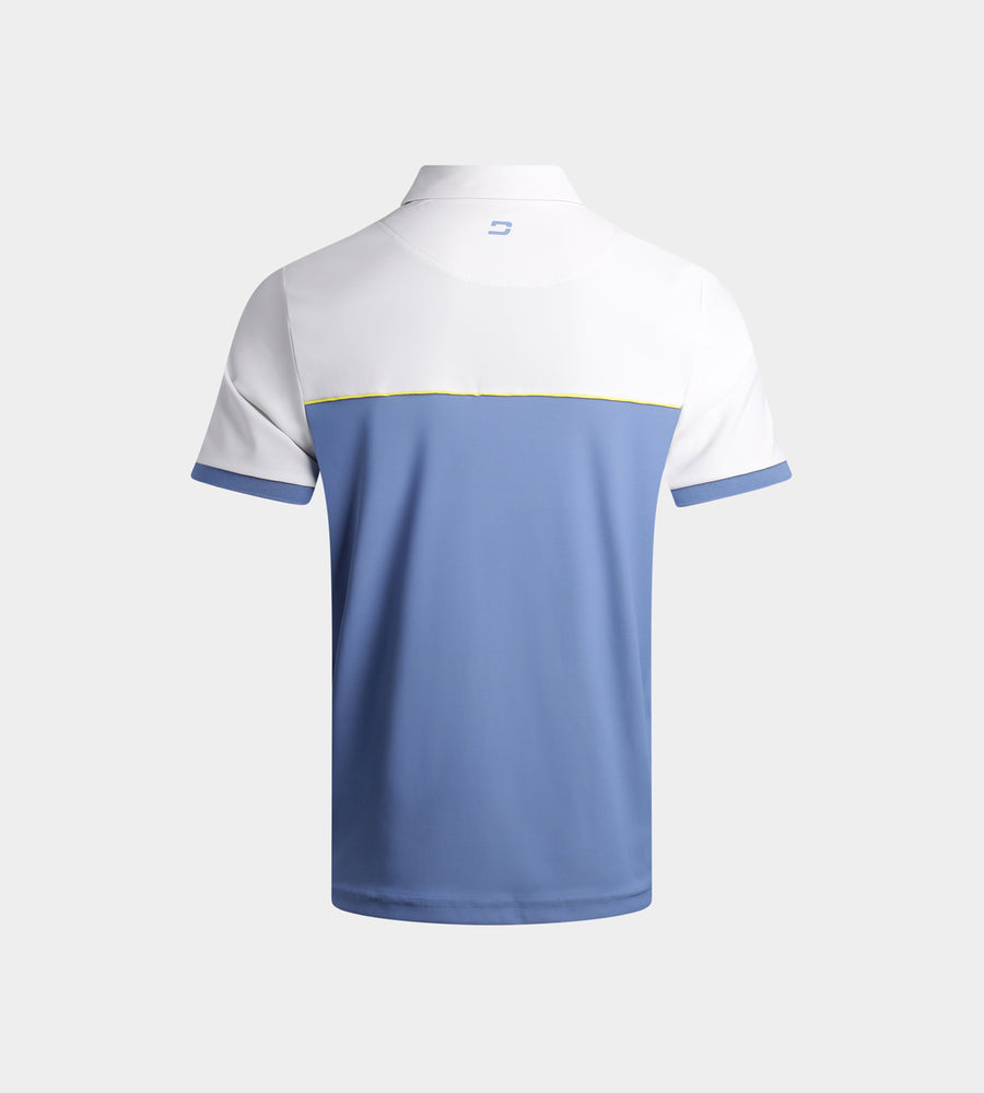 KIDS VENTO POLO - WHITE / BLUE