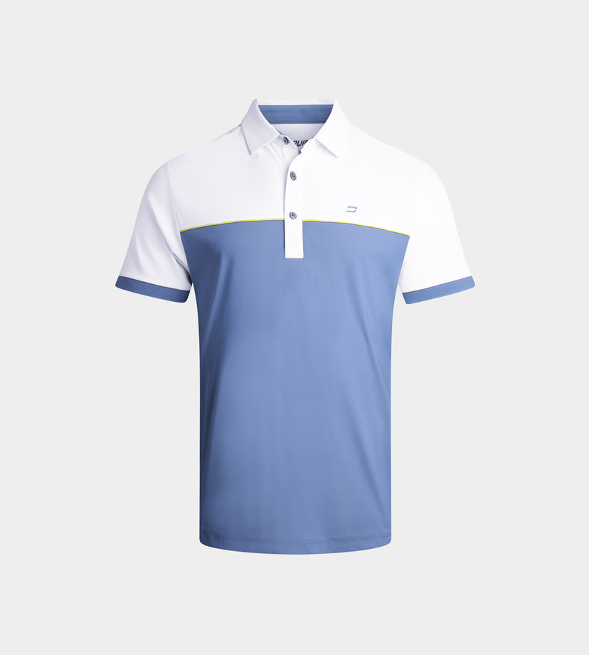 KIDS VENTO POLO - WHITE / BLUE