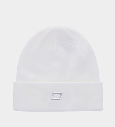 VINTAGE GOLF BEANIE - WHITE