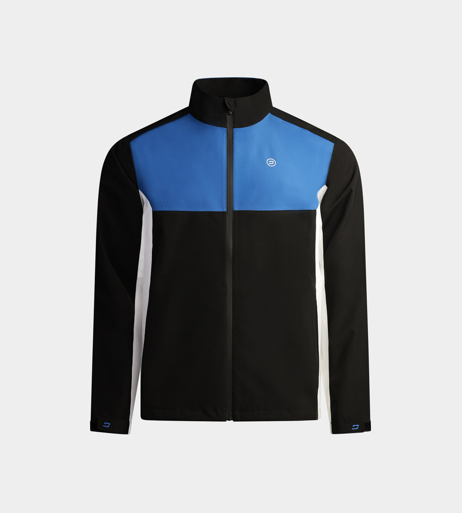 KIDS VORENT RAIN JACKET - BLAUW