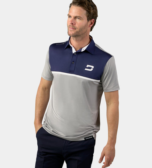 PLAYERS POLO GREY / NAVY
