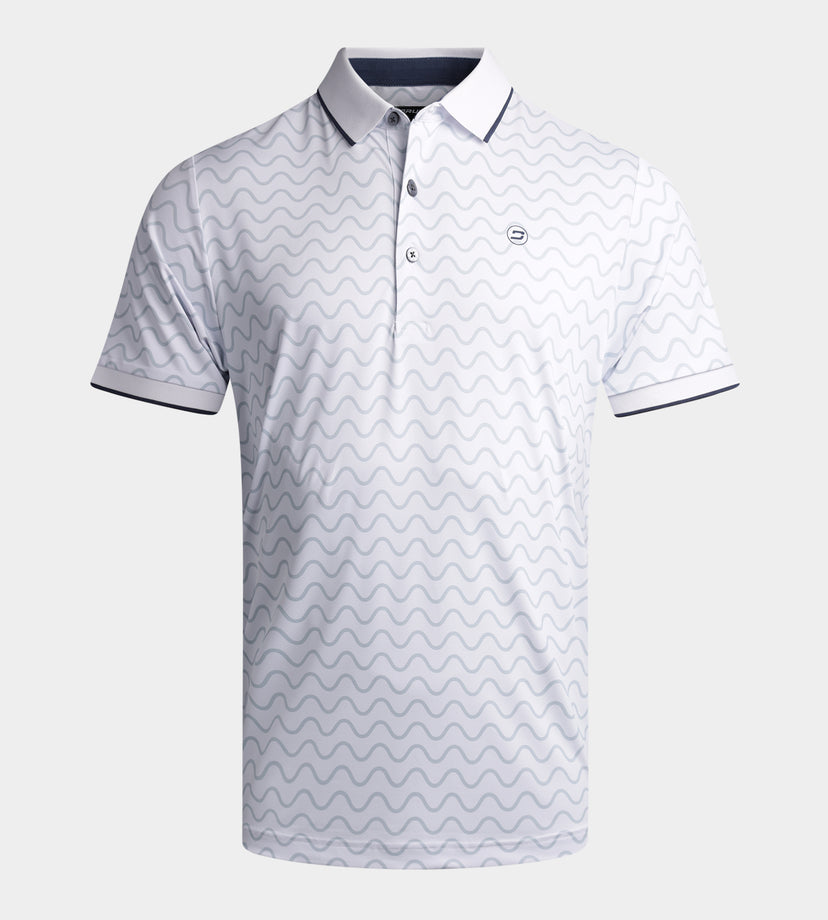 WAVEFORM POLO - BLANC