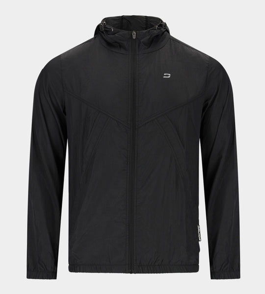 WIND GUARD JACKET - BLACK | Men's Golf Jackets | Druids