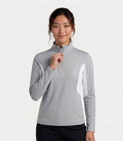 LADIES BREEZY MIDLAYER - GRIS