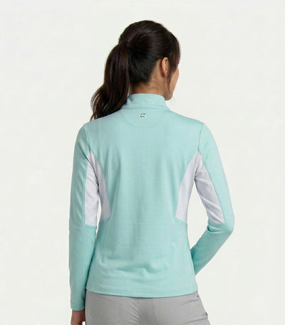 LADIES BREEZY MIDLAYER - MENTHE