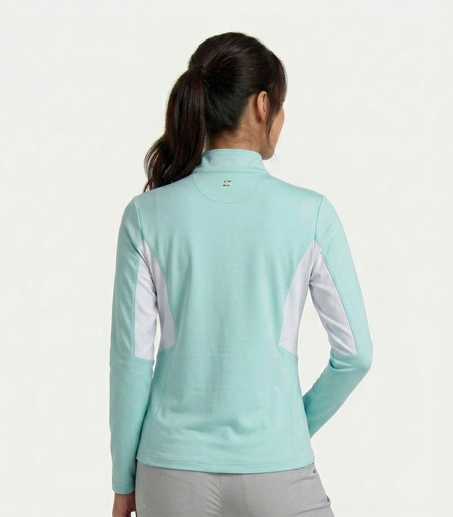 LADIES BREEZY MIDLAYER - MINT