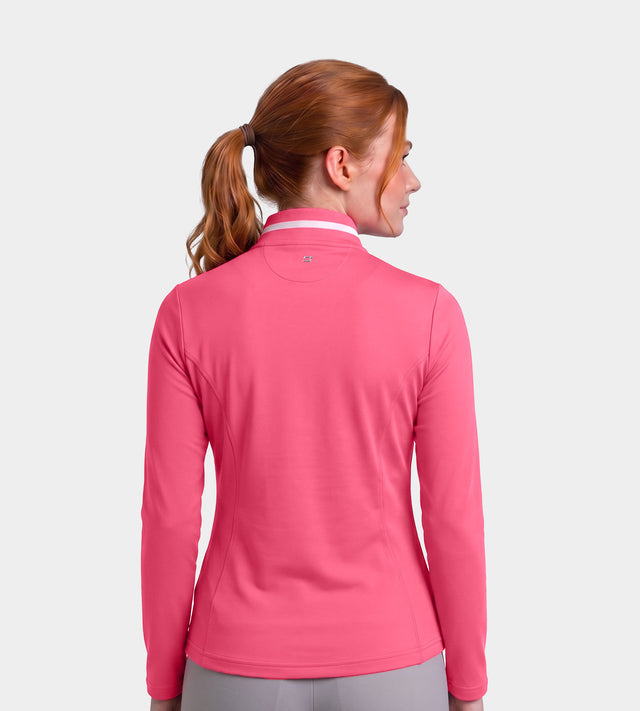 LADIES FAIRWAY FLEX MIDLAYER - PINK