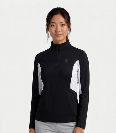 LADIES BREEZY MIDLAYER - NOIR