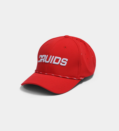 DRUIDS ROPE CAP - RED