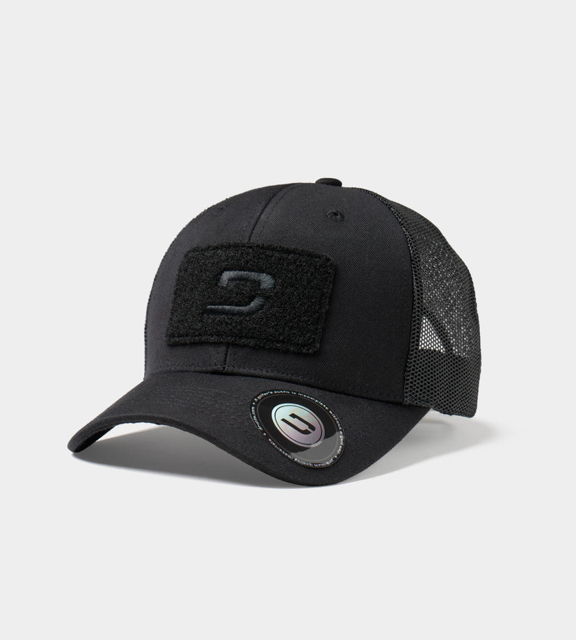 OAK VELCRO CAP - NOIR / NOIR