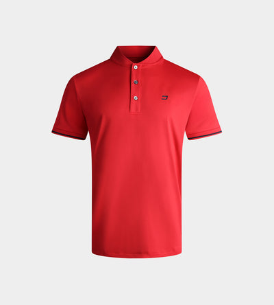 KIDS PRIME POLO - ROUGE
