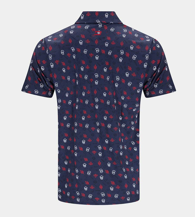 HOPS N BARLEY POLO - MARINO