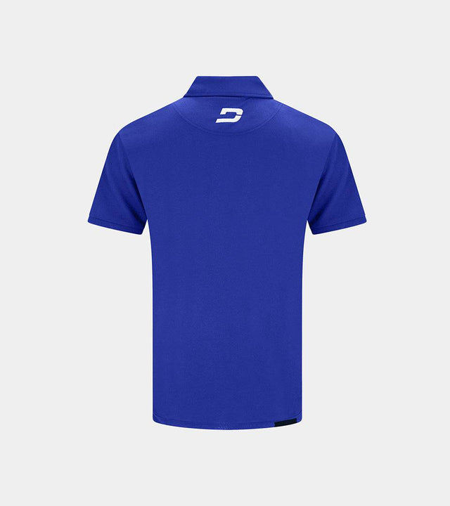 KIDS BLOCK PIQUE POLO BLEU BLANC