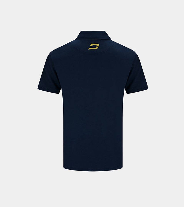 KIDS BLOCK PIQUE POLO - NAVY / YELLOW