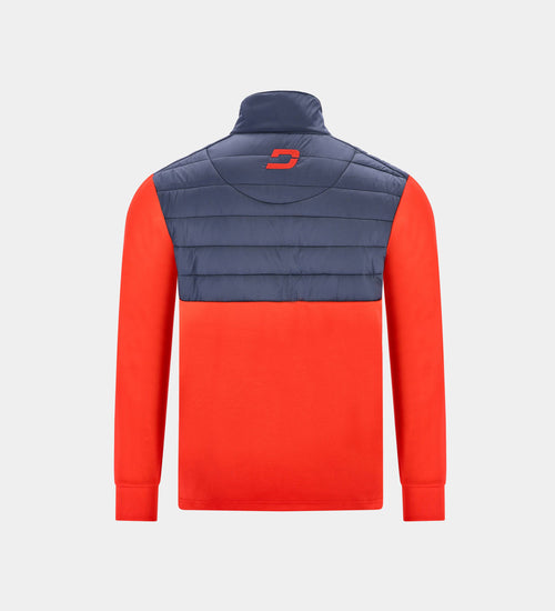 KIDS BLOQUE FIT JACKET NAVY ROSSO