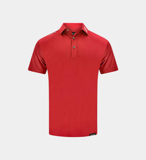 KIDS PERFORMANCE POLO ROSSO