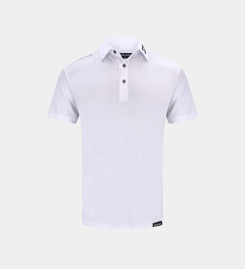 KIDS PERFORMANCE POLO WEISS