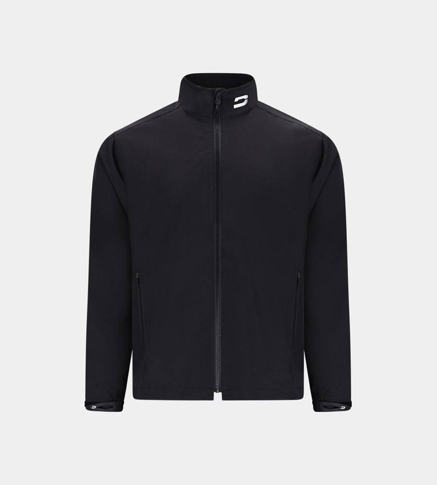 KIDS STORM TECH RAIN JACKET - ZWART