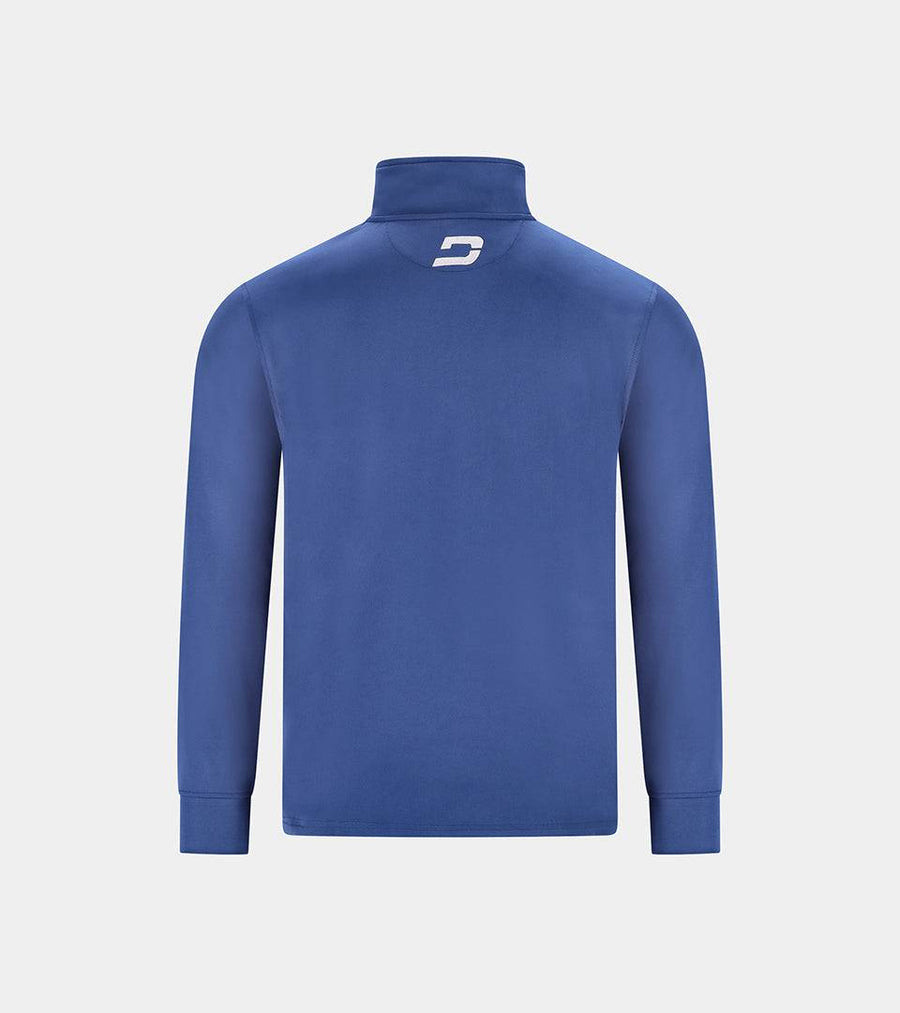 KIDS ULTRA BLEND 1/4 ZIP BLU