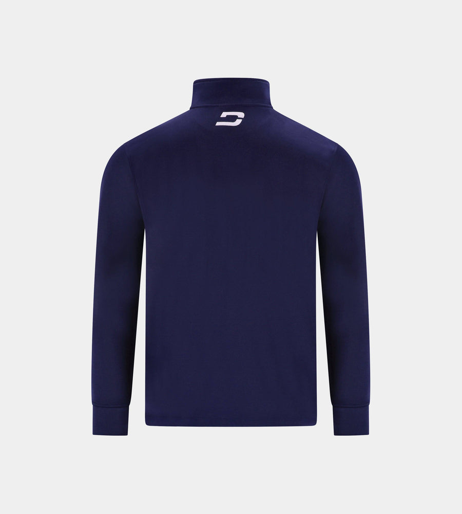 KIDS ULTRA BLEND 1/4 ZIP MARINO