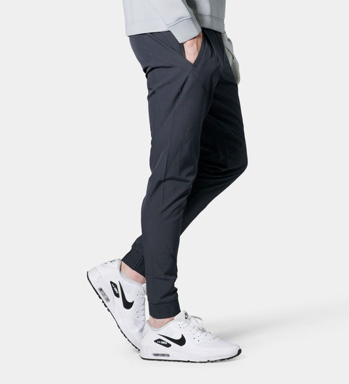 LUXE GOLF JOGGERS - HOLZKOHLE