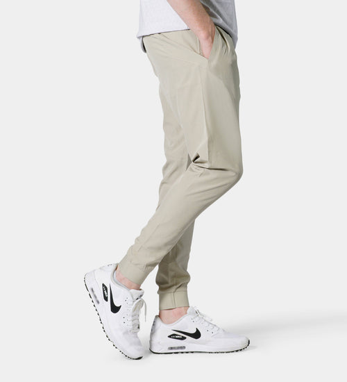 LUXE GOLF JOGGERS - CAQUI
