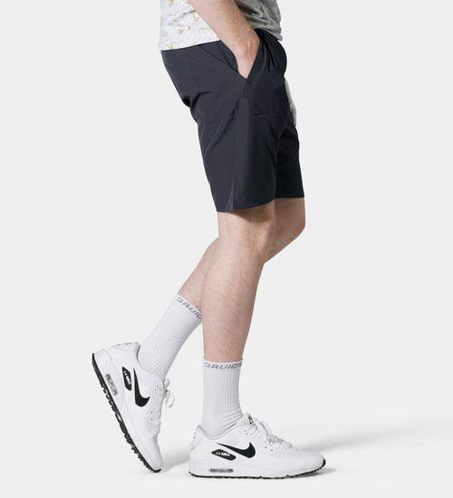 LUXE GOLF SHORTS - CARBONE
