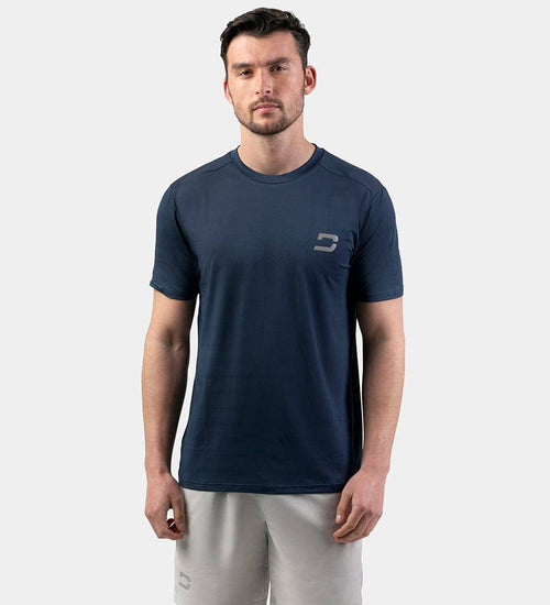 MEN'S PERFORATED SPORTS T-SHIRT - MIDNIGHT
