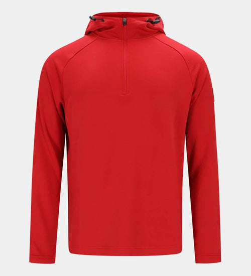 MEN'S TWO TONE HOODIE - ROSSO