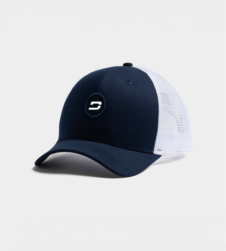 PLAYERS D BADGE CAP - NAVY / WHITE